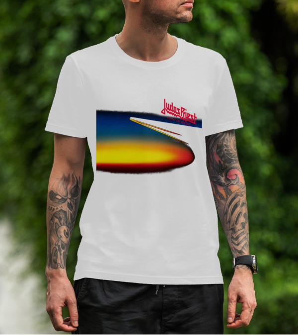 Judas Priest Point Of Entry Gradient Horizon T-Shirt