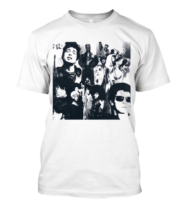 Duran Duran Thank You Album Collage Recognizable Music Figures T-Shirt
