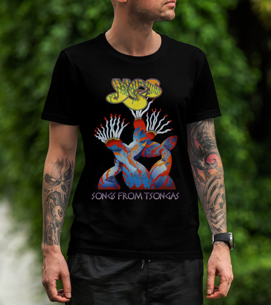 Yes Songs From Tsongas Colorful Abstract T-Shirt