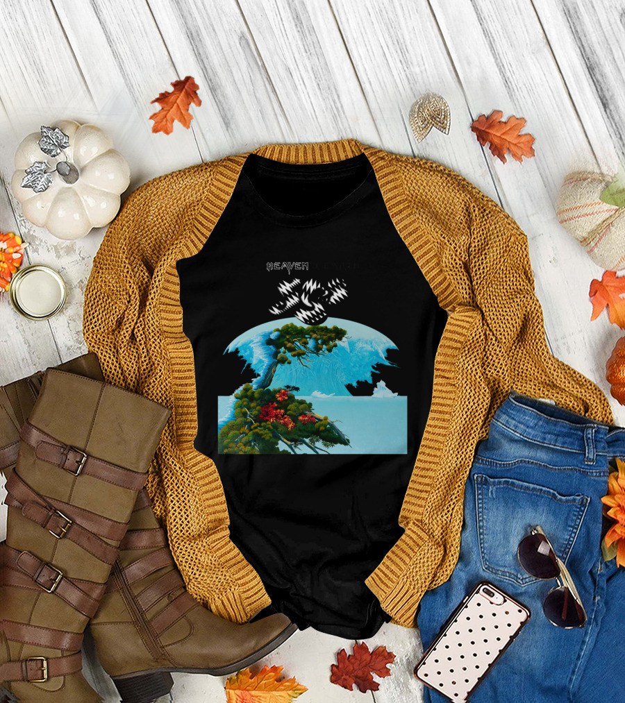 Yes Heaven and Earth Album Cover T-Shirt