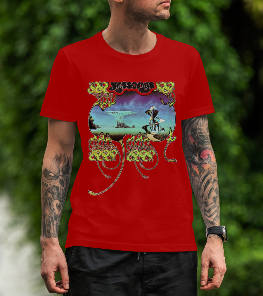 Yes Yessongs Album Artwork Fantasy Landscape T-Shirt