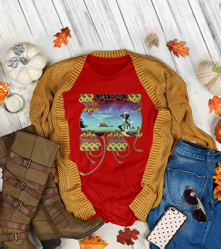Yes Yessongs Album Artwork Fantasy Landscape T-Shirt