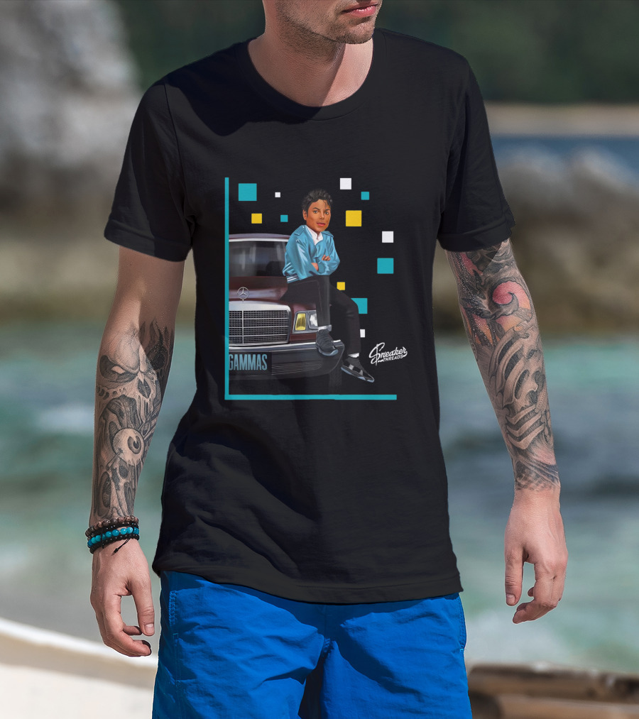 Jordan 11 Gamma Blue Kickin It Gammas T-Shirt