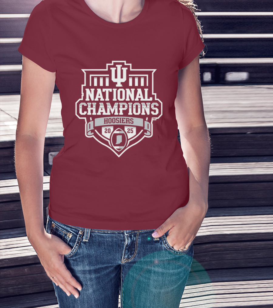 IU National Champions Indiana Hoosiers Football T-Shirt