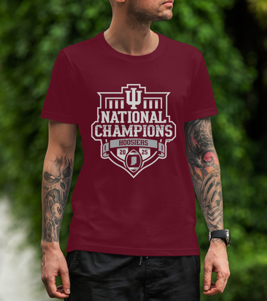 IU National Champions Indiana Hoosiers Football T-Shirt