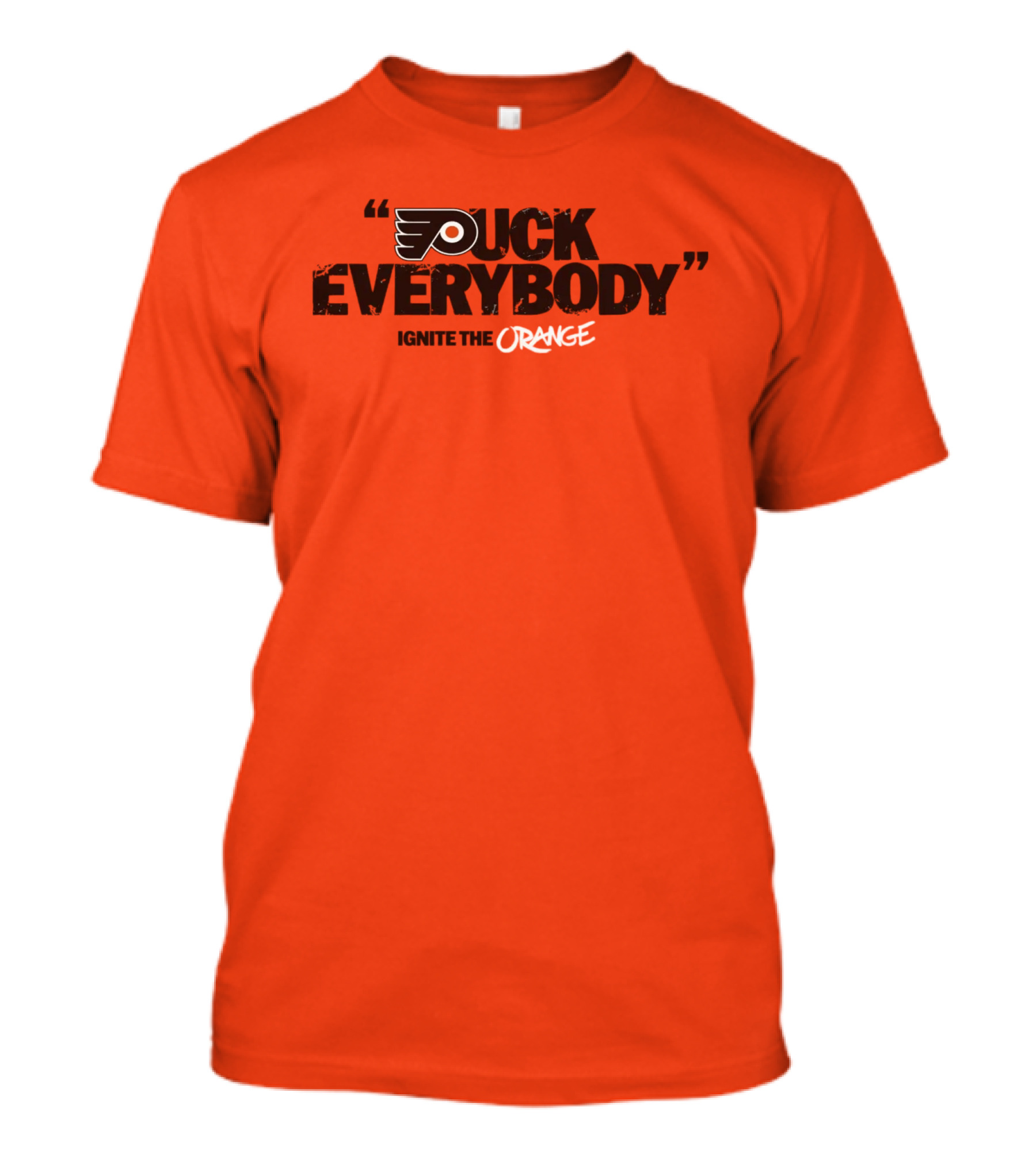 Philadelphia Flyers Puck Everybody Ignite The Orange T-Shirt