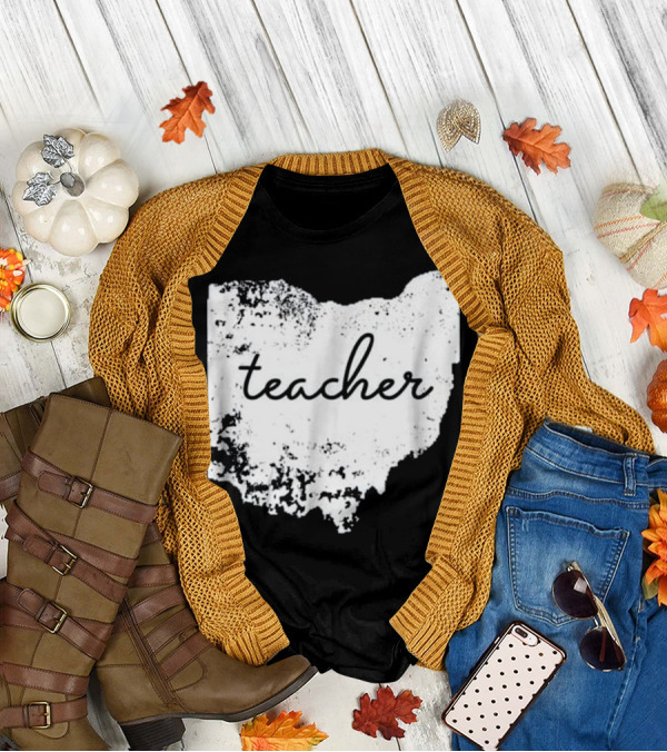 Ohio Teacher Heartfelt Connection To Home State T-Shirt