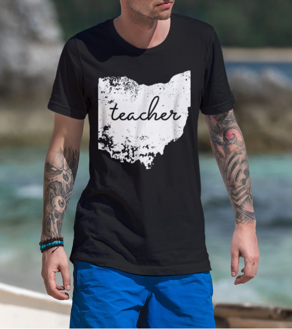 Ohio Teacher Heartfelt Connection To Home State T-Shirt