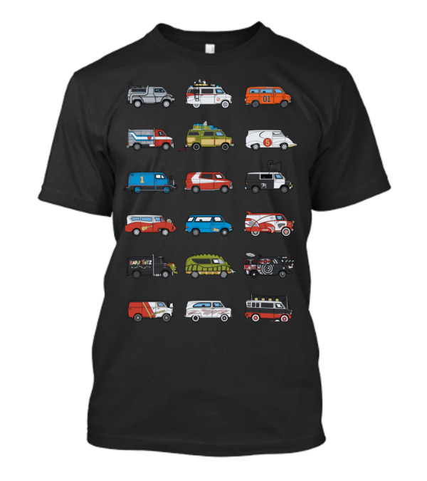 It Would Have Been Cooler As A Van - Iconic Pop Culture Vehicle Imagery Collection T-Shirt
