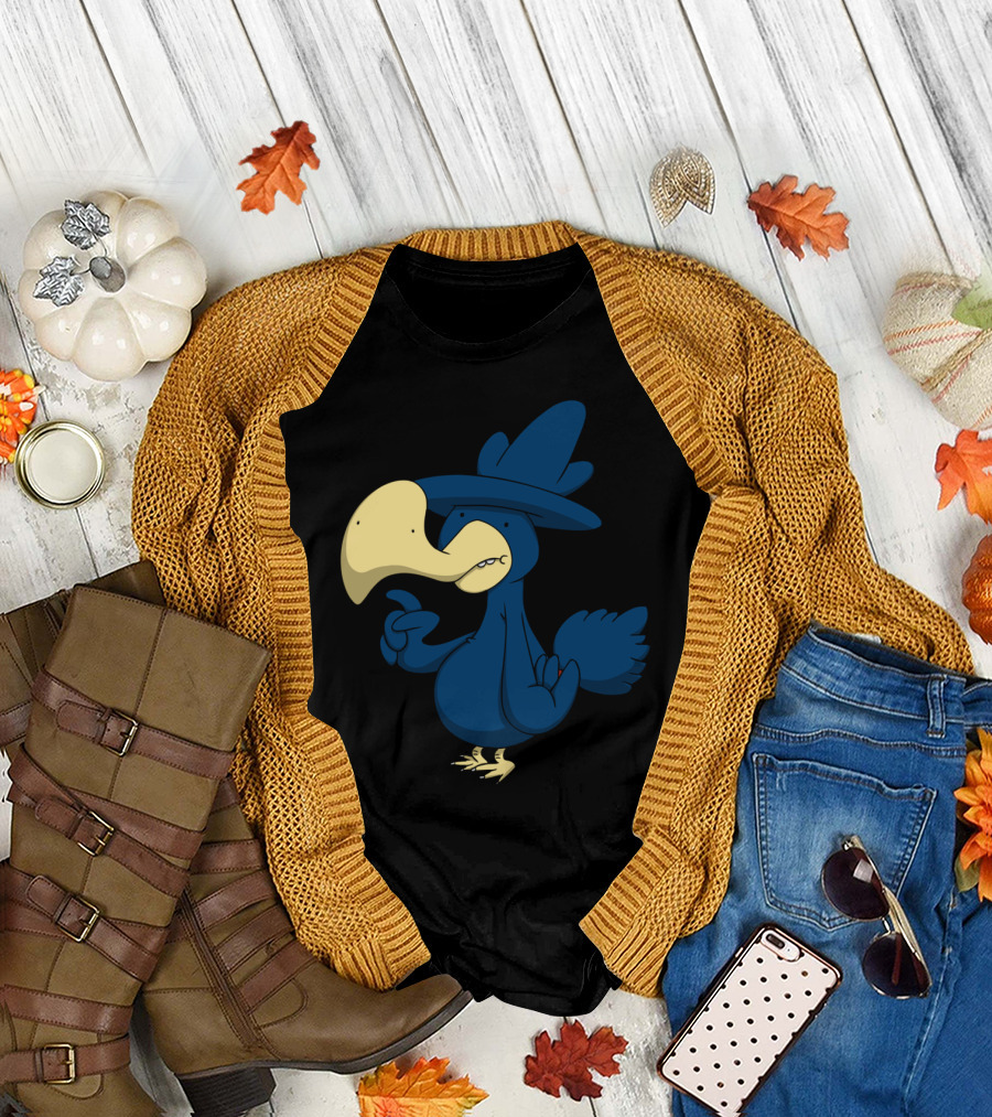 Crow Monr Wizard Dodo Bird T-Shirt