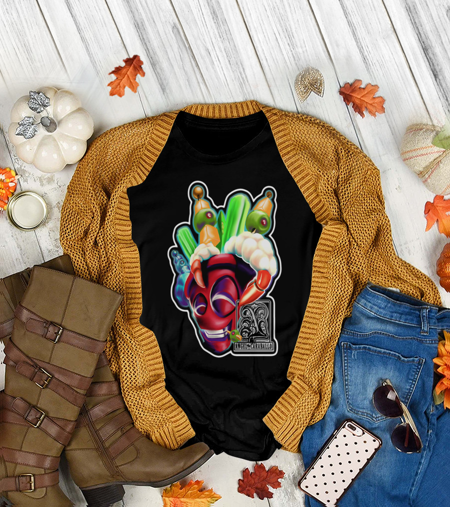 Happy Veggies A Angel Caraballo T-Shirt