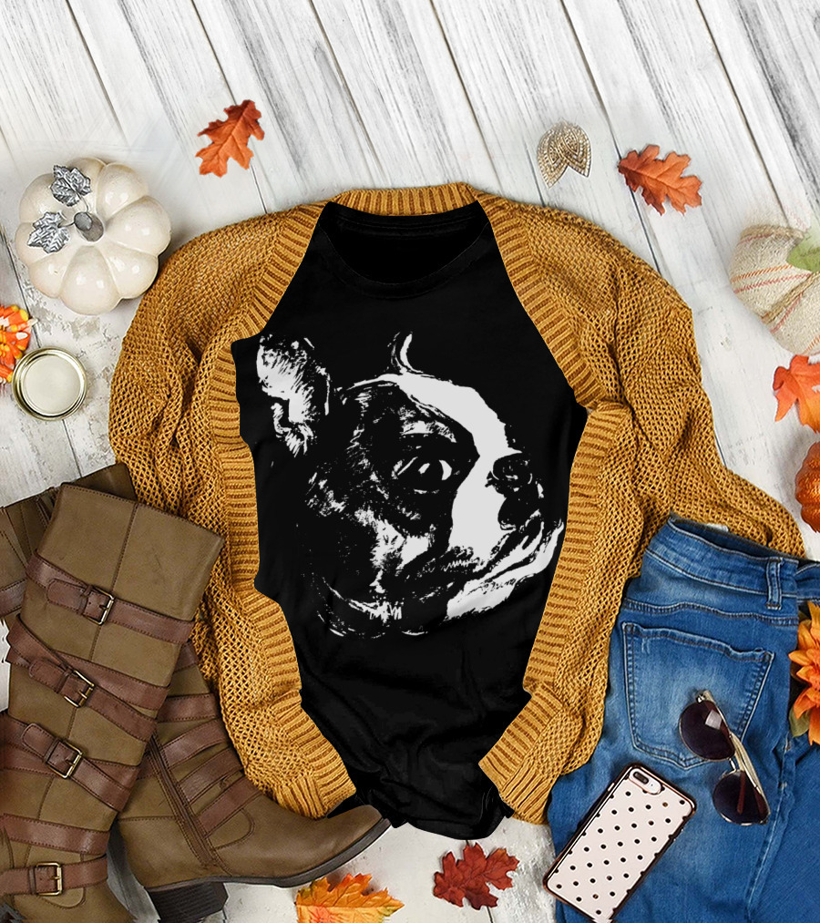 Boss Man Boston Terrier T-Shirt