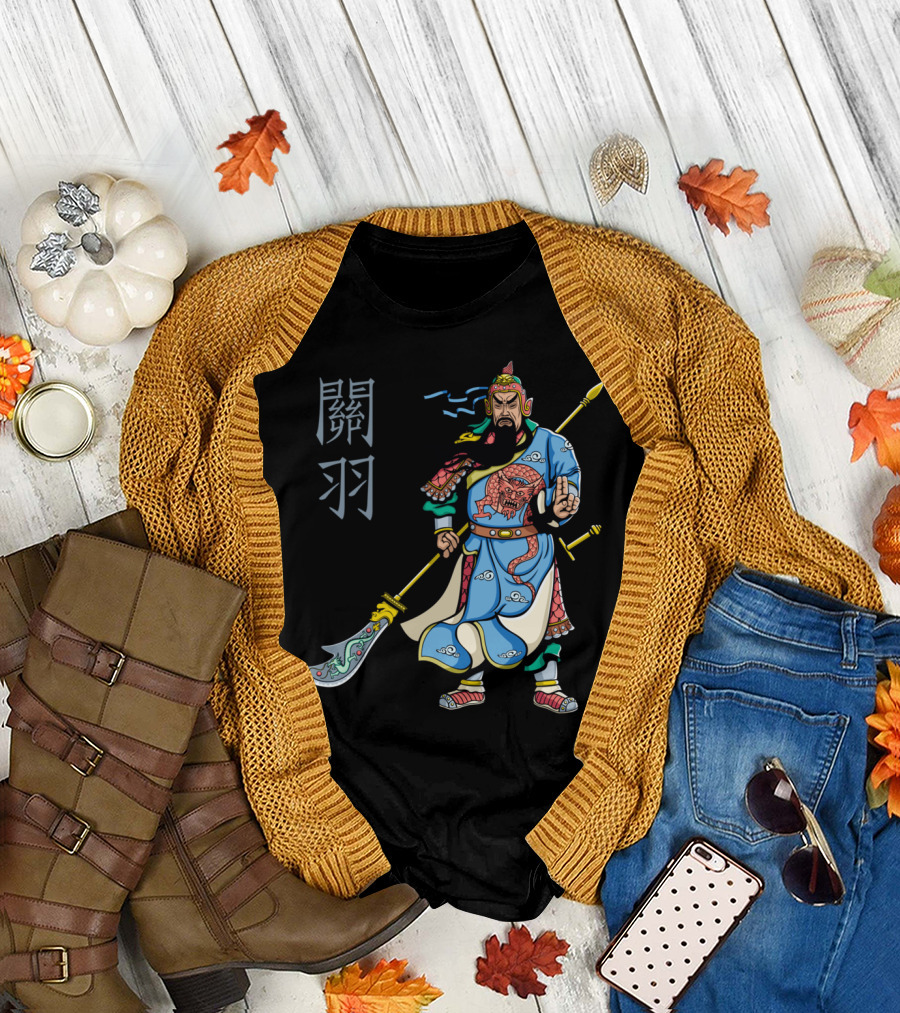 Guan Yu Chinese Warrior 2 T-Shirt