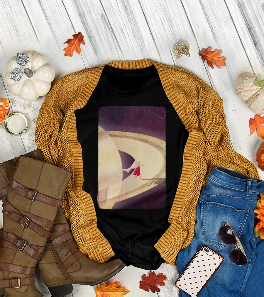Saturn Child Cosmic Journey T-Shirt