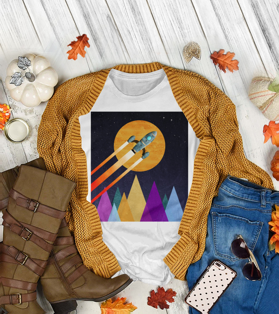 2nd Star To The Right LLAP Rocketship Adventure T-Shirt