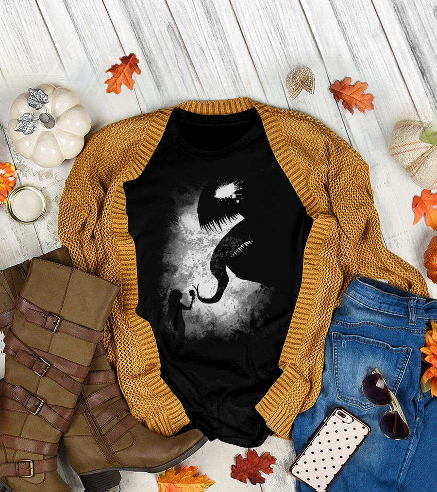 Curiosity Kills Beware the Shadows of the Unknown T-Shirt