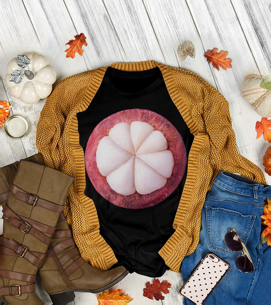 Cut Mangosteen Slice T-Shirt