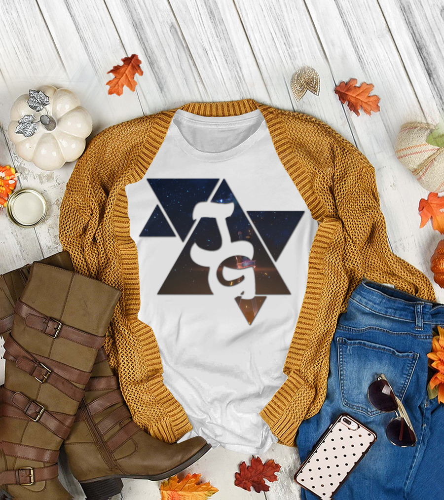 JoruGaming YouTube Space Sword and Triangle Shapes T-Shirt