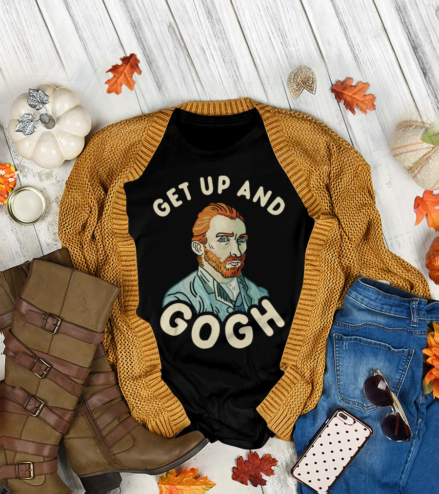 Get Up and Gogh Art T-Shirt Van T-Shirt