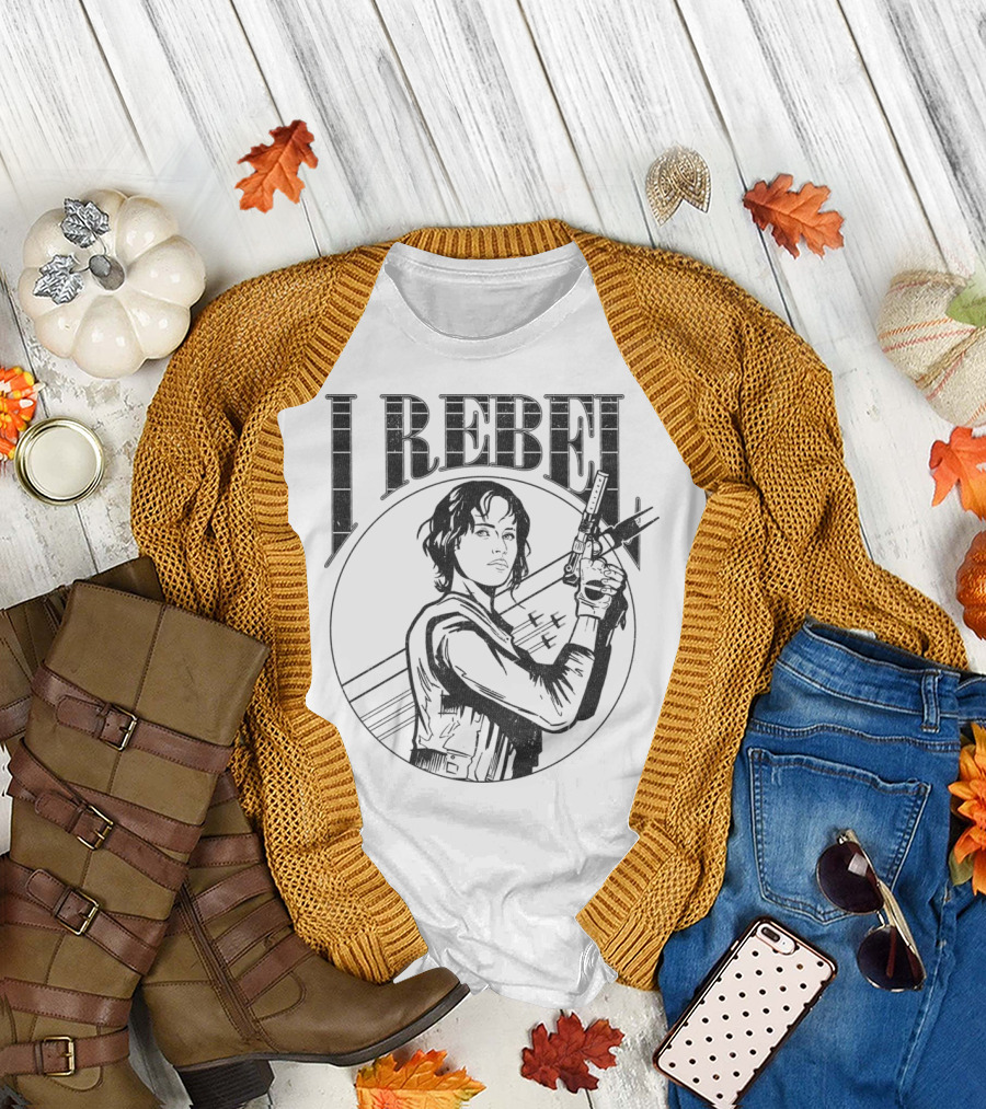 Jyn I Rebel Star Wars Rogue One Character T-Shirt