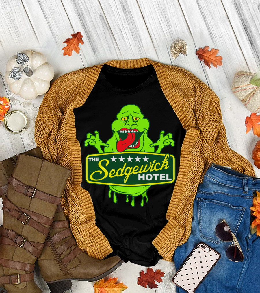 Sedgewick Hotel Ghost Slimer T-Shirt
