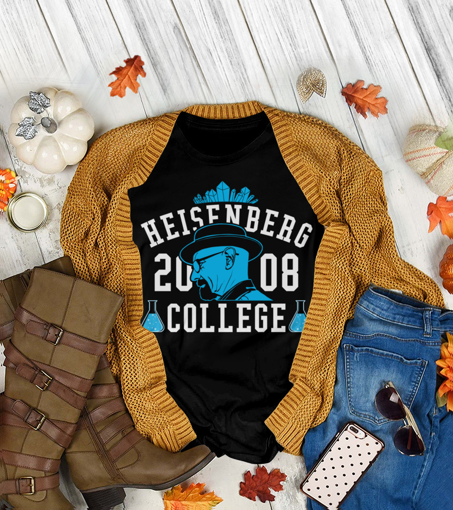 Heisenberg College 2008 Chemistry Flask Crystals Iconic T-Shirt