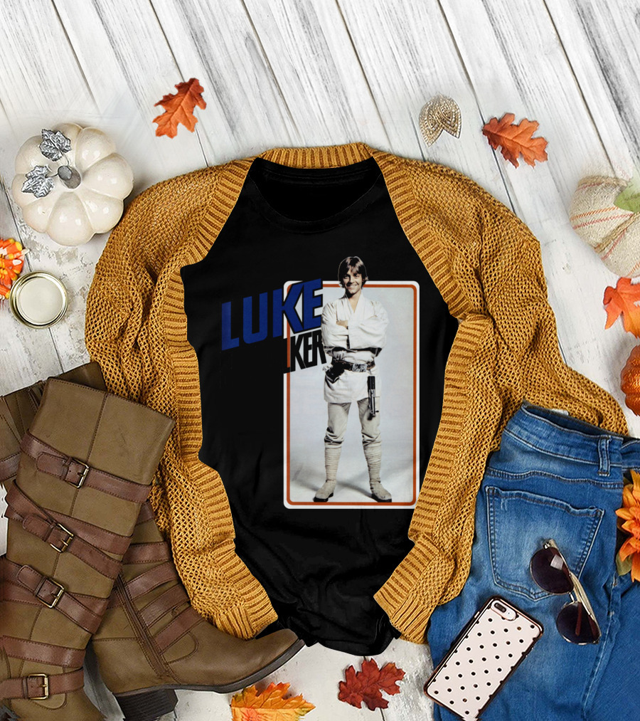 Classic Luke Skywalker Iconic Star Wars Character Image T-Shirt