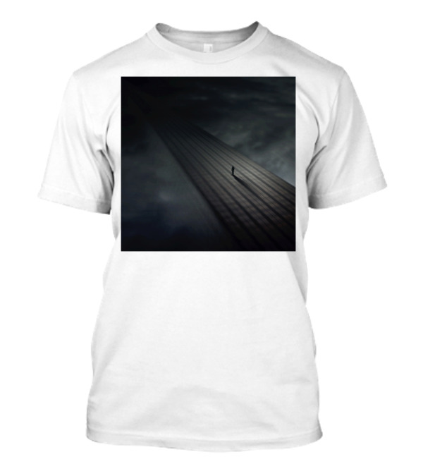 Distance Pathway Silhouette In Shadows T-Shirt