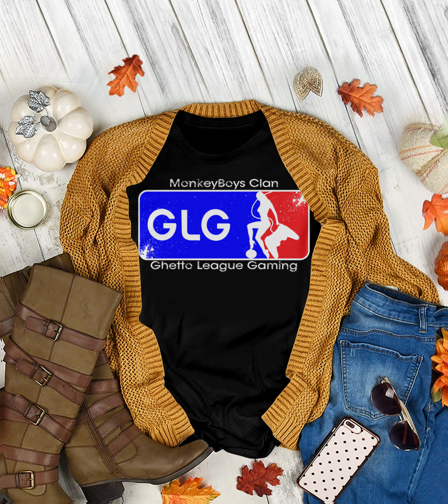 MonkeyBoys Clan Ghetto League Gaming GLG T-Shirt