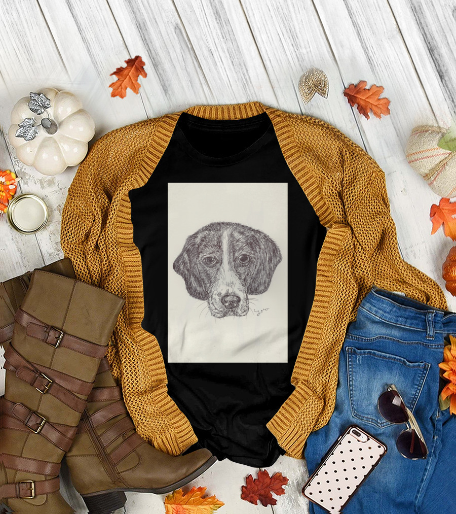 BALLPEN DOG Sketched by Ballpointp T-Shirt