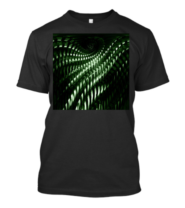 Fractal Structure P Abstract Optical Illusion T-Shirt