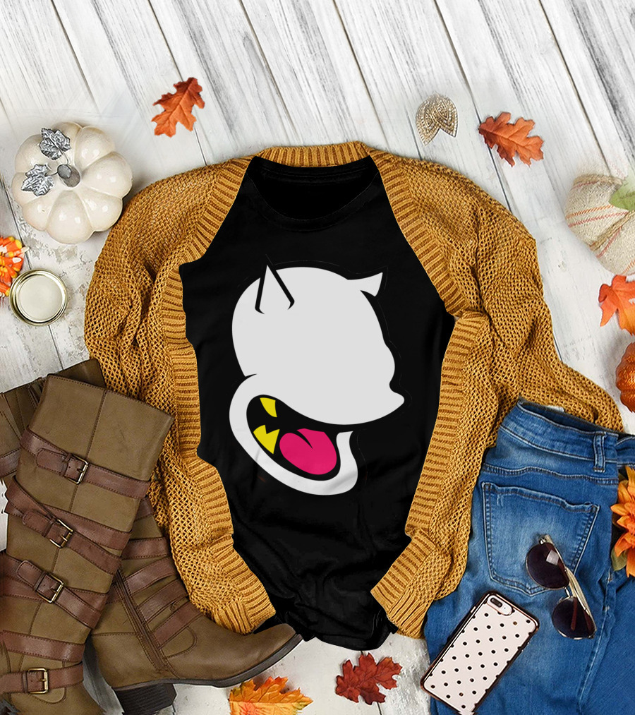 Hers Boo Ghost from Mario Series T-Shirt