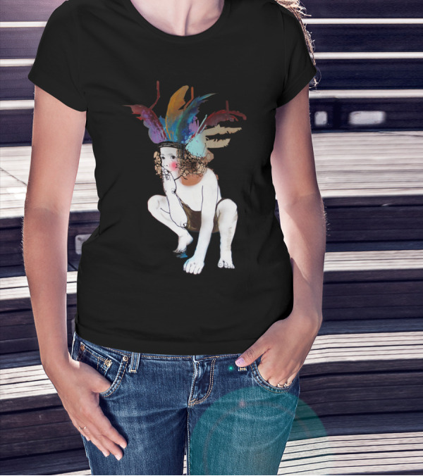 Every Island To A Child Is A Treasure With Feathered Crown T-Shirt
