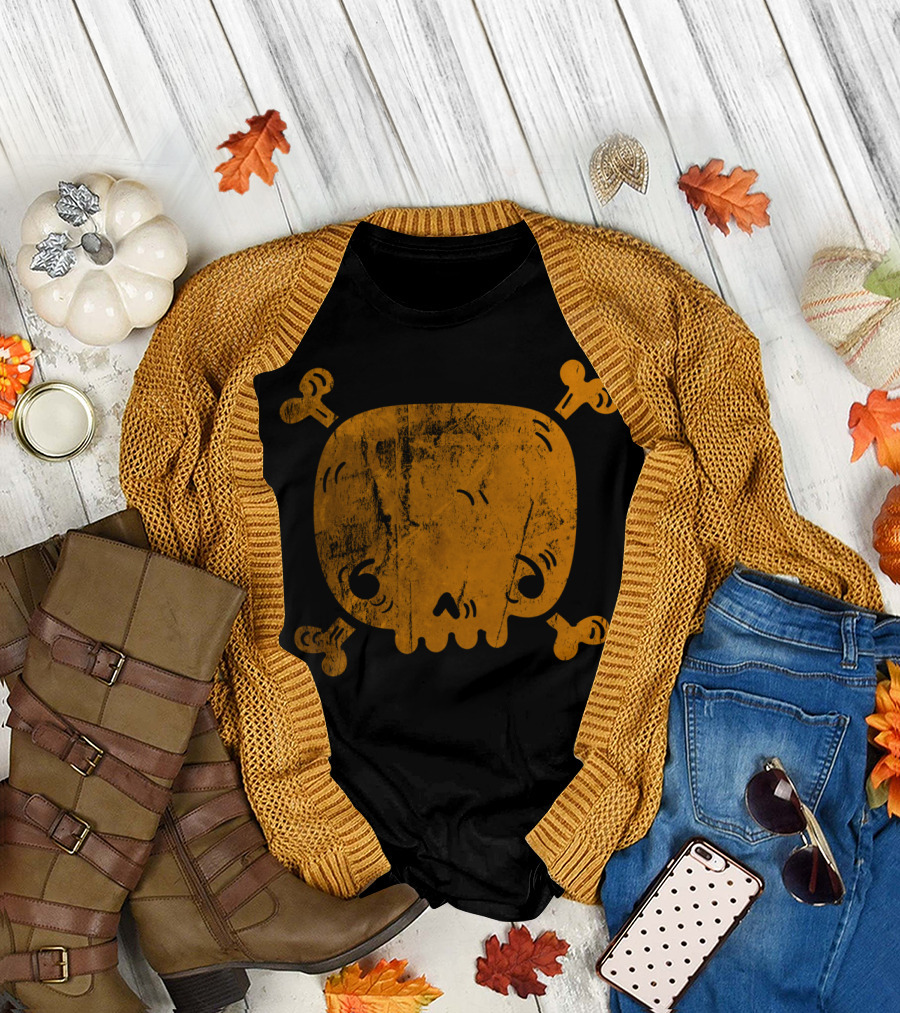 Vintage Skull Child Iconic Grunge T-Shirt