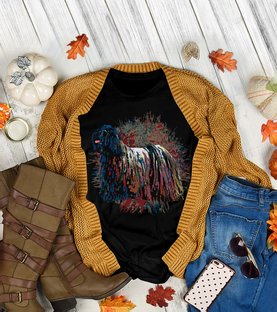 Comondor Multicolor Paint Splash Effect T-Shirt