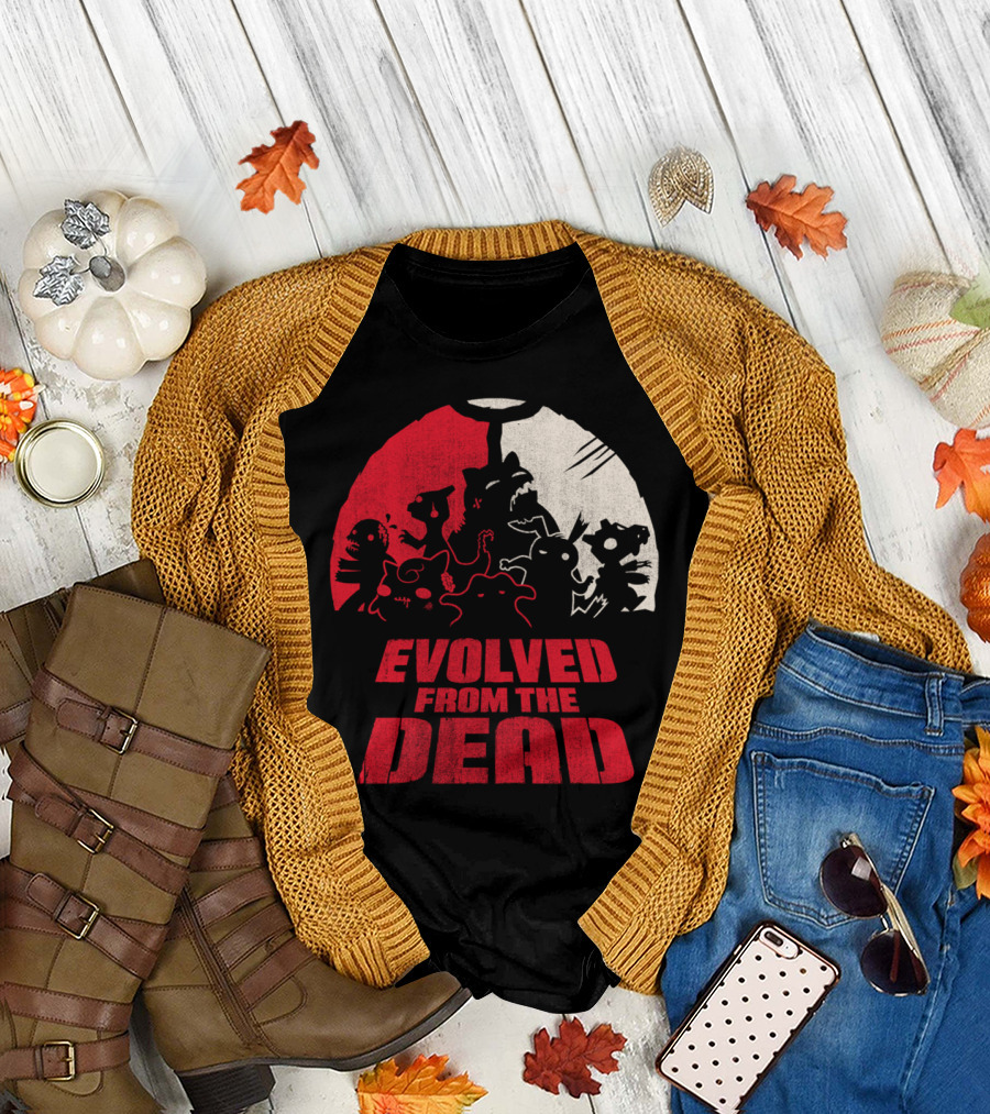 Evolved From The Dead Pokémon Zombie Mashup T-Shirt