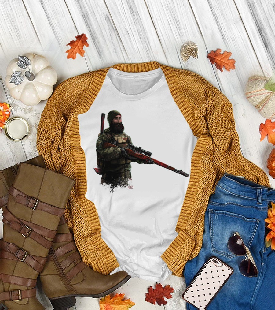 Dado Overlay Hunter Camouflage Rifleman T-Shirt