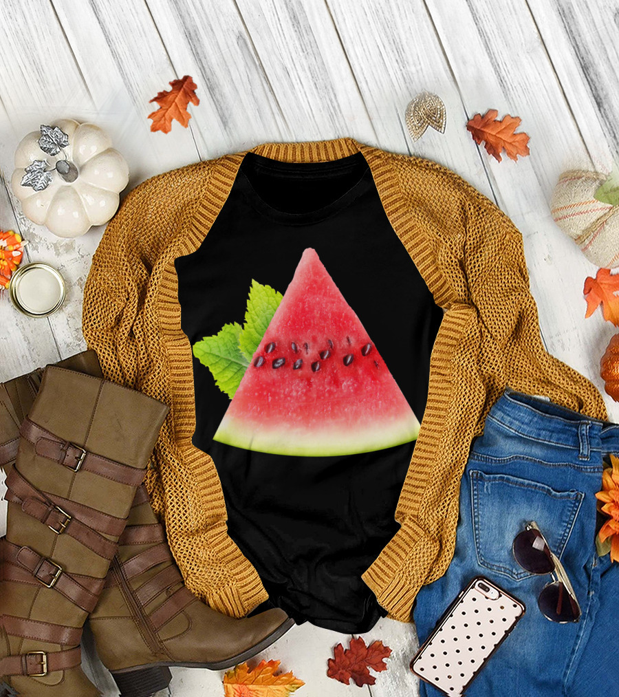 Watermelon and Mint Slice T-Shirt