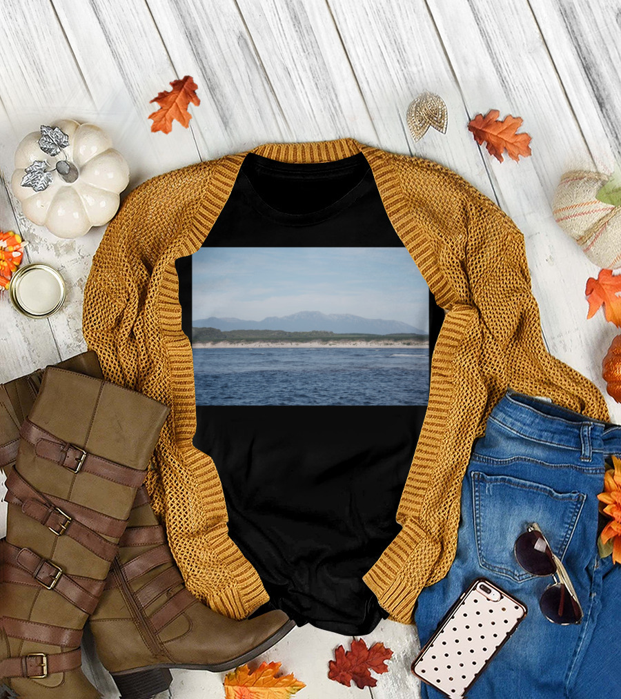 From Harbour To Mountains Scenic View T-Shirt