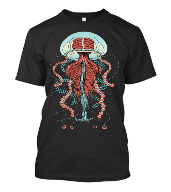 Space Jellyfish Galaxy Drifter T-Shirt