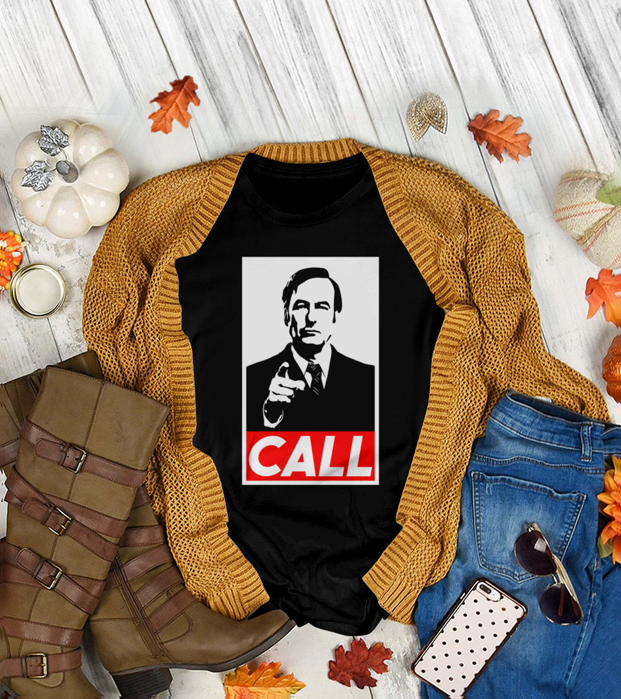 CALL Saul Goodman Breaking Bad Better Call Saul Iconic Lawyer T-Shirt