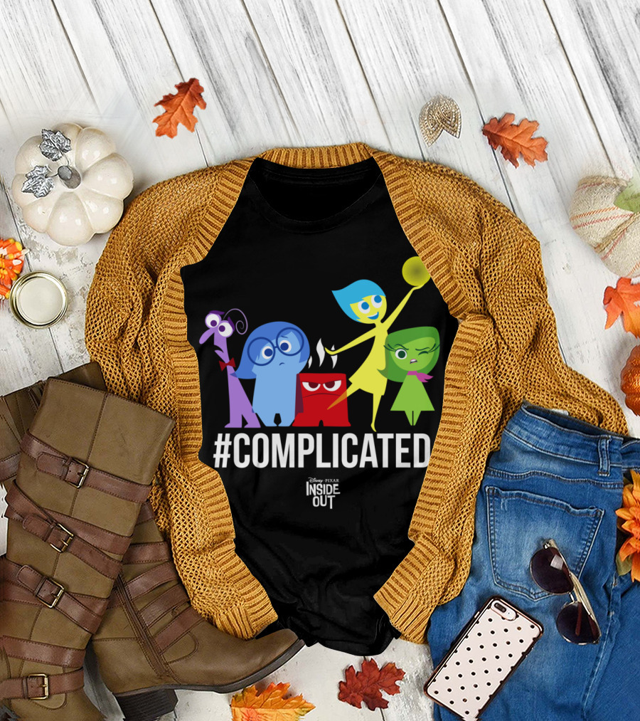 Complicated Disney Pixar Inside Out T-Shirt