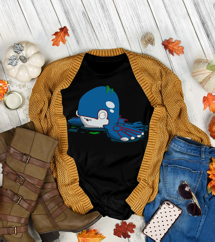 Ancient Whale God Kyogre Chibi T-Shirt