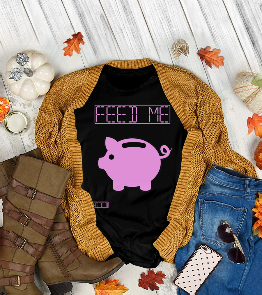 FEED ME Piggybank UNIT-E T-Shirt