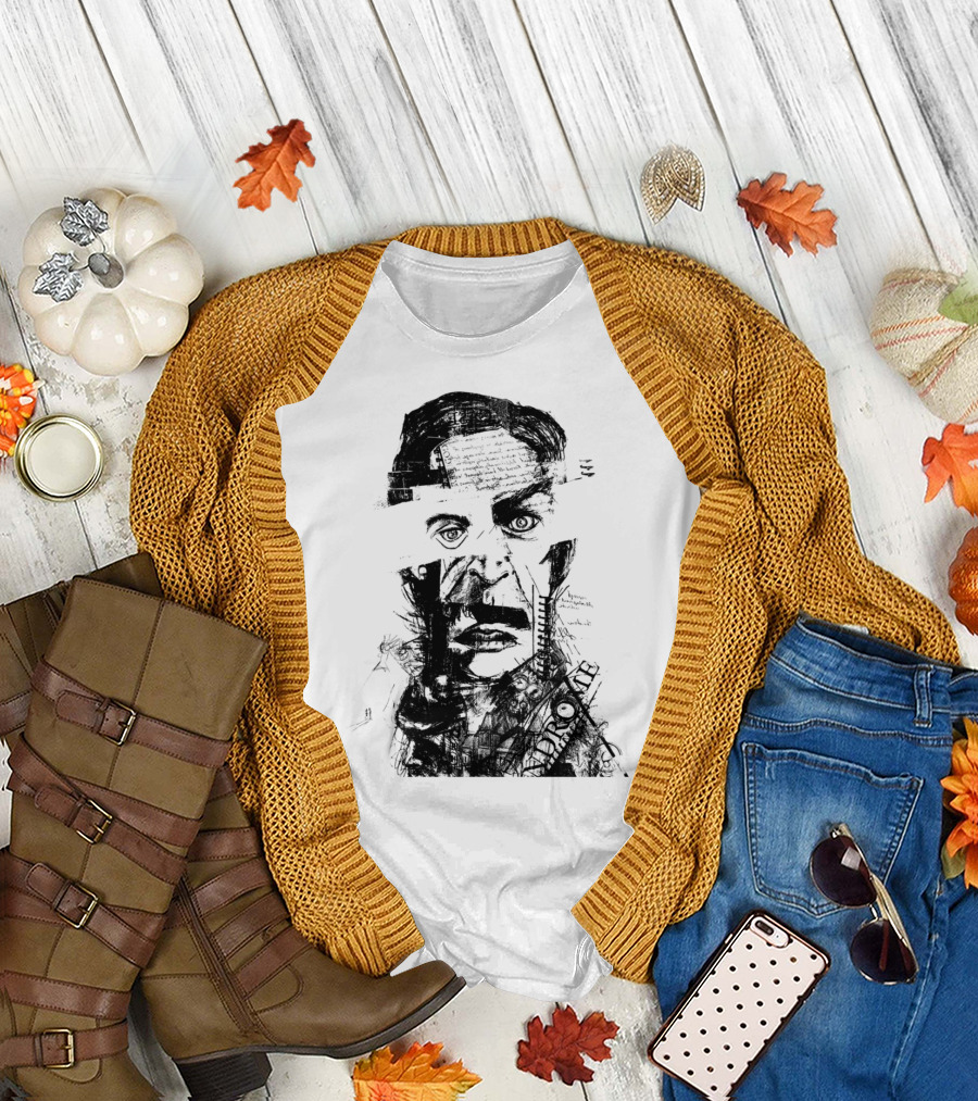 Dead Man Orange Bowie Monochrome T-Shirt
