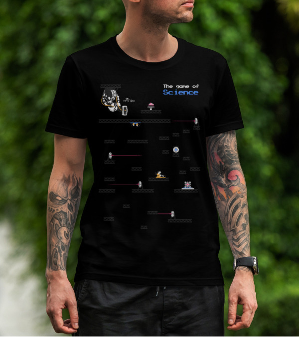 The Game Of Science Cat And Mouse Chemistry Challenge T-Shirt