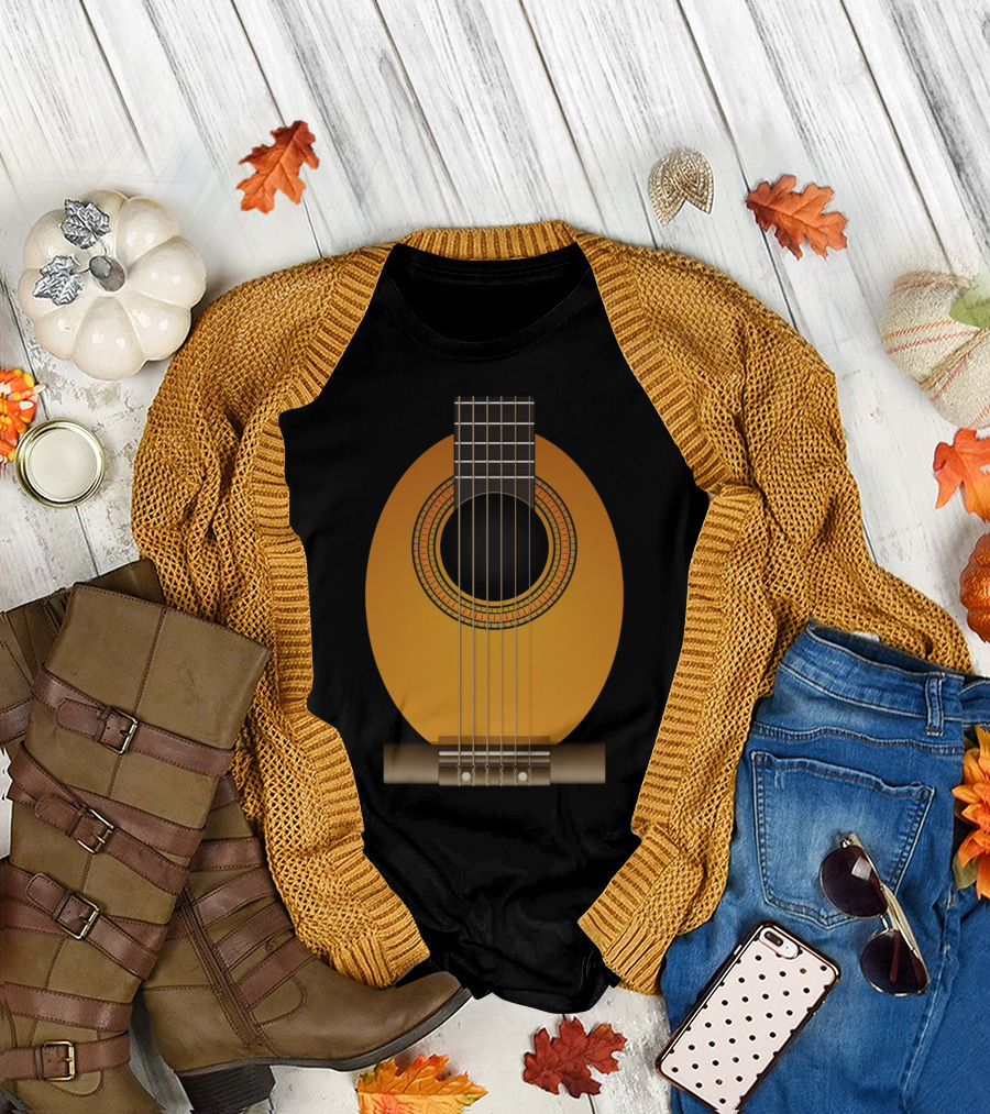 Classical Guitar String T-Shirt