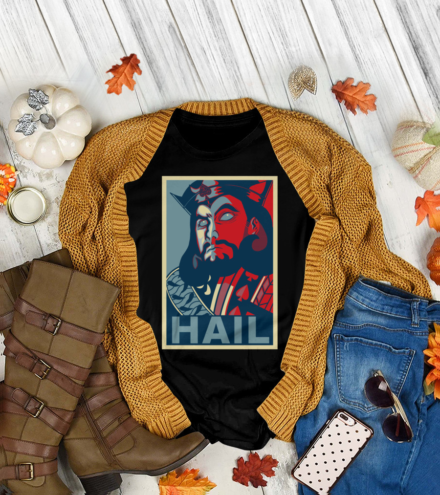 Hail To The King Of Spades Playing Card Iconic T-Shirt