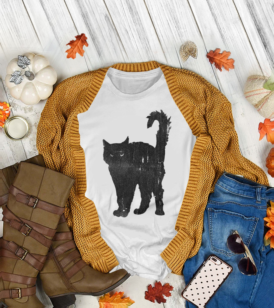 Black Cat T-Shirt