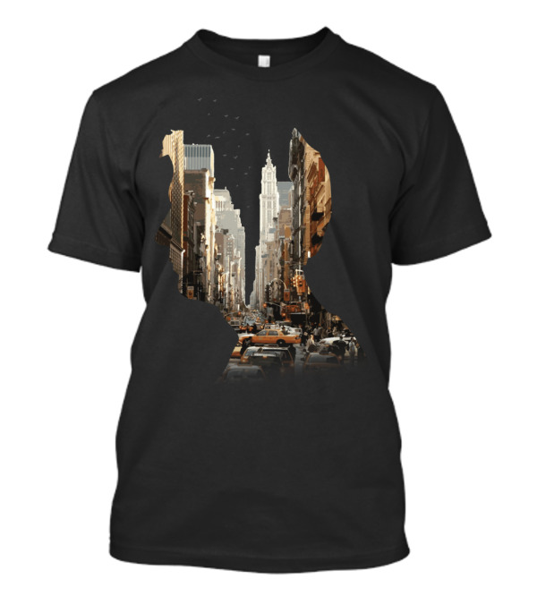 Keeping An Open Mind City Silhouette Urban Exploration T-Shirt